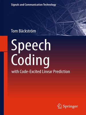 cover image of Speech Coding
